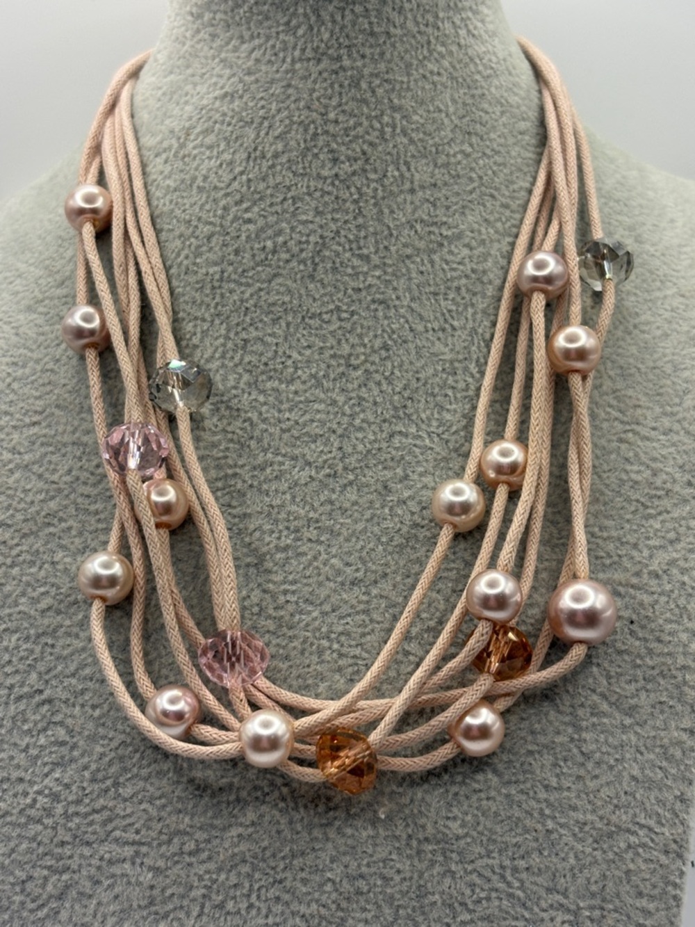 Floating Beads Necklace 12-14”